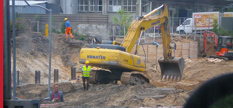 Demolition of industrial buildings, demolitions Warsaw, construction works